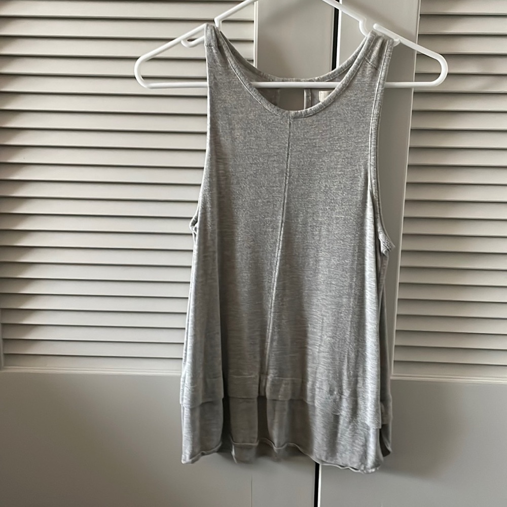 Madewell tank top with cut out